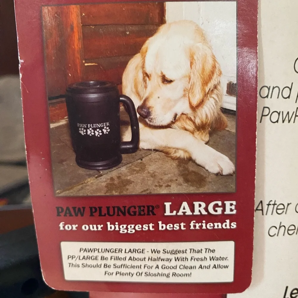 Large Dog Cleaning Tool - Black